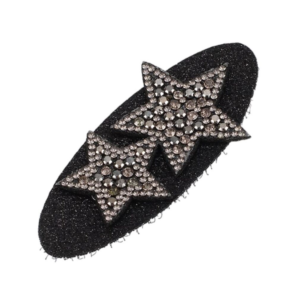Hair Pad Oval Shape Hair Pad Bangs Patch Hair Magic Tapes Gray